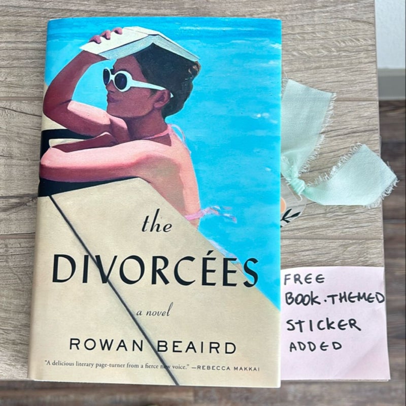 The Divorcées + FREE surprise book themed sticker and a bookmark included!