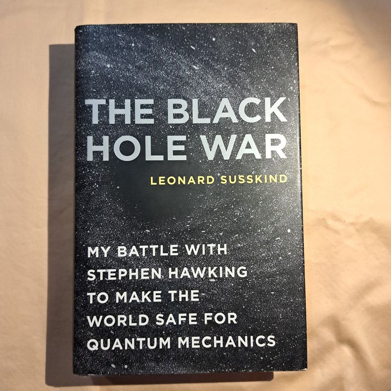 The Black Hole War first edition