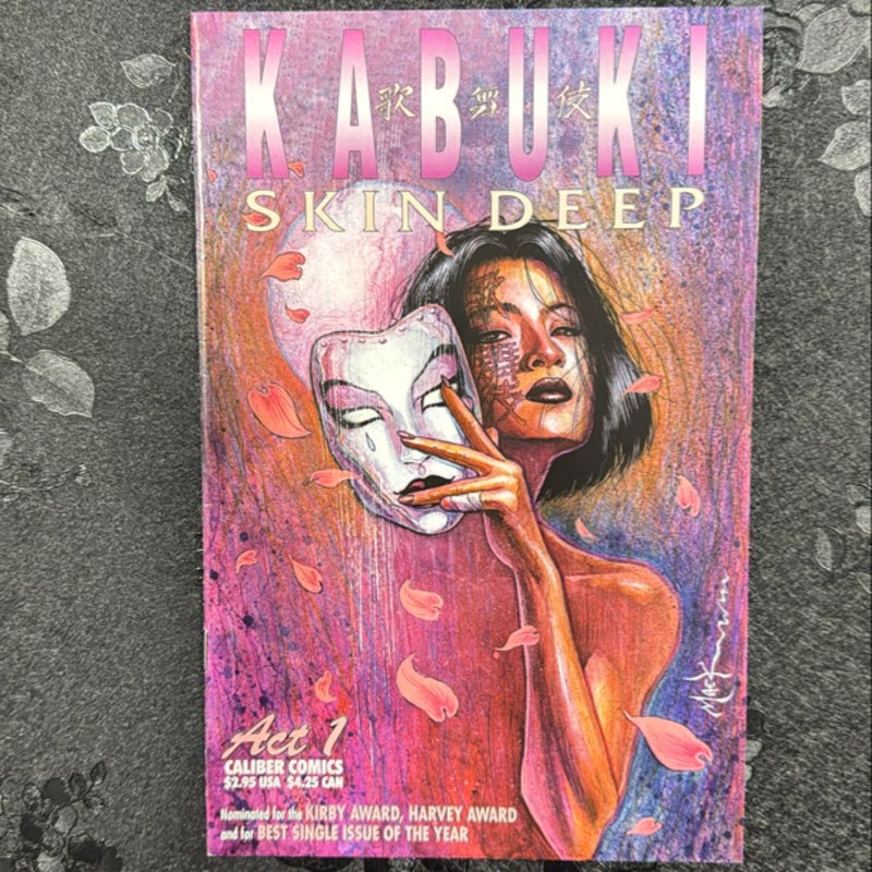 Kabuki Skin Deep Act # 1 1996 Caliber Comics 