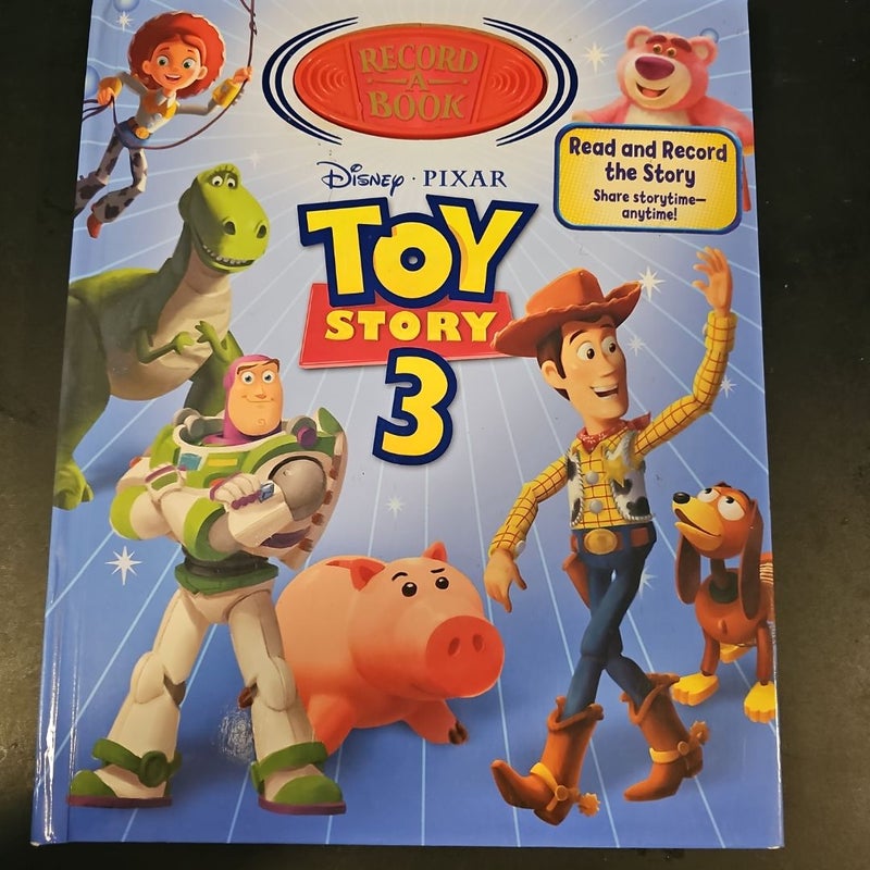 Toy Story 3 Record-A-Book