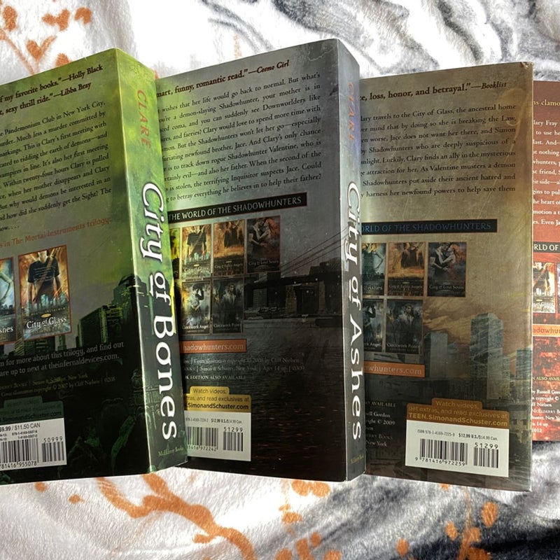 The Mortal Instruments Series Book 1-4