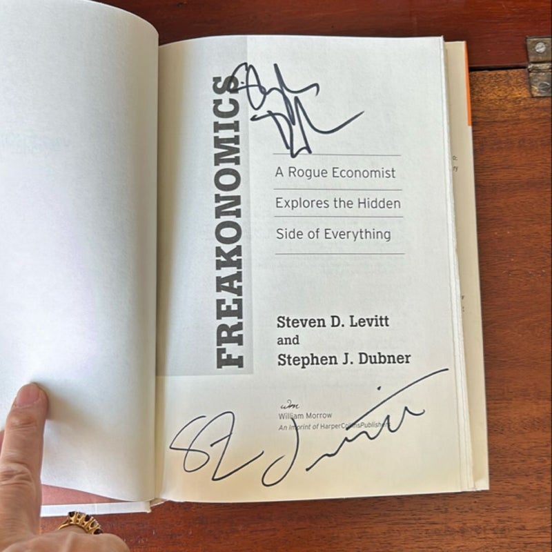 Double Signed * Freakonomics