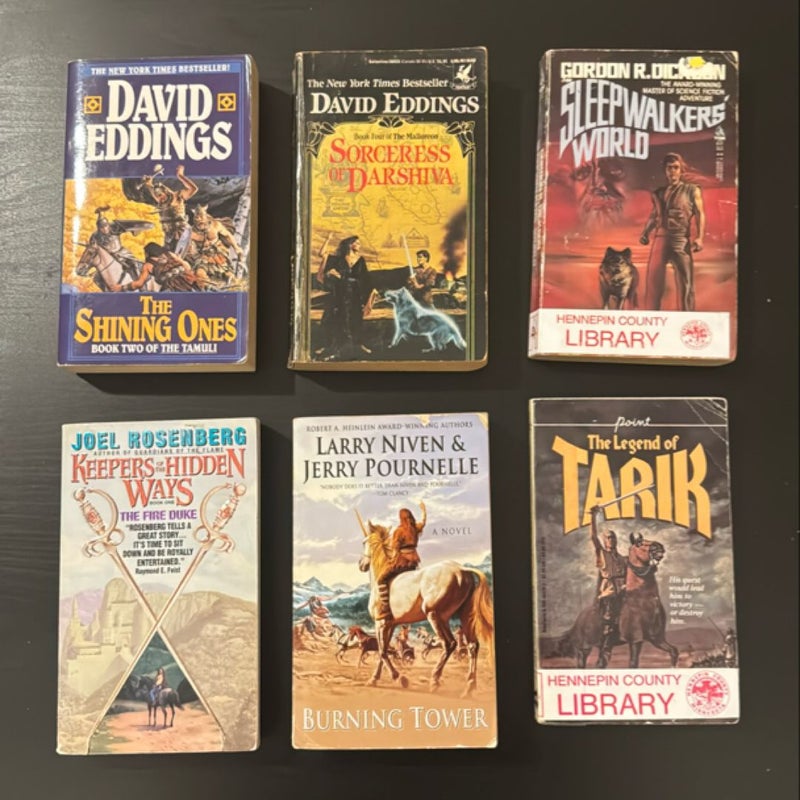 Fantasy paperback bundle 