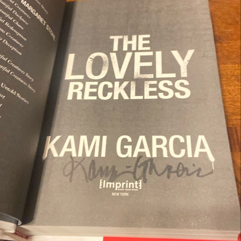 The Lovely Reckless *signed*