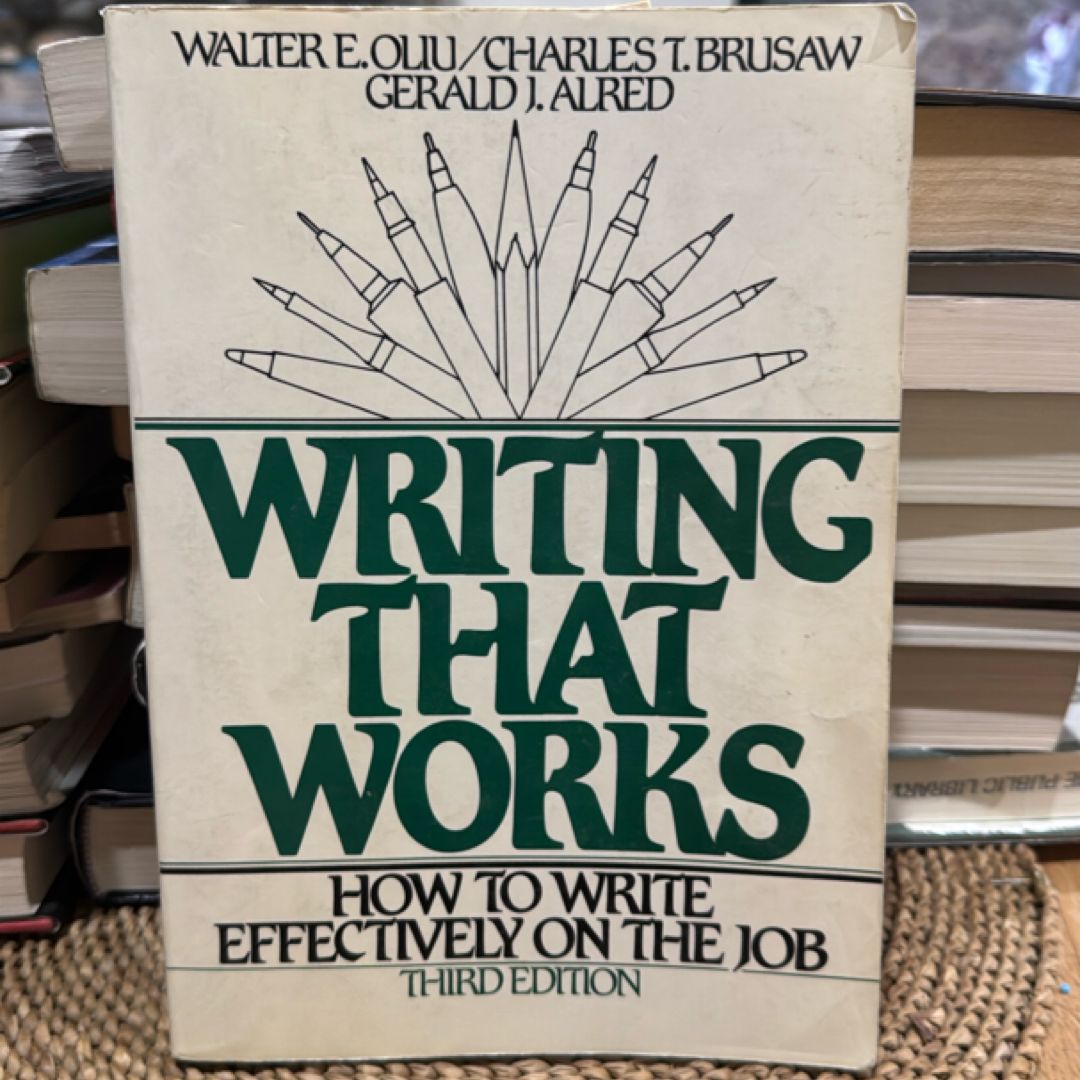 Writing That Works