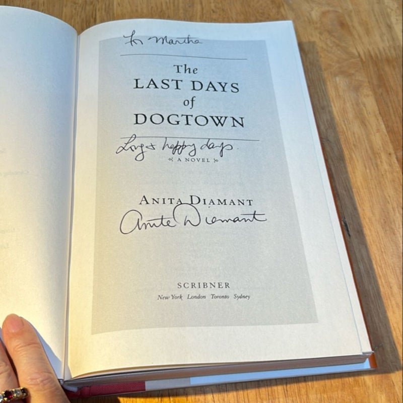 Signed 1st Ed/1st * The Last Days of Dogtown