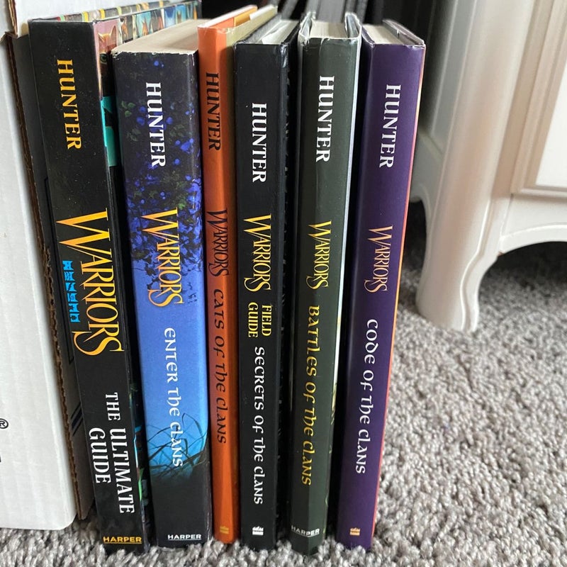 44 Warriors Books (Sets 1-4, Super Editions, Mangas, Lore)