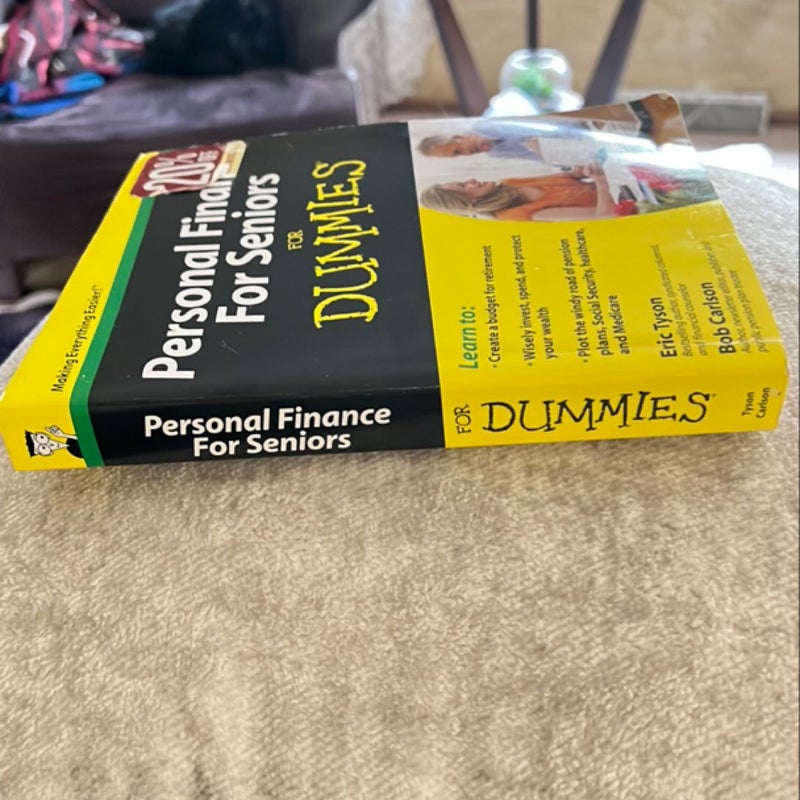 Personal Finance for Seniors for Dummies