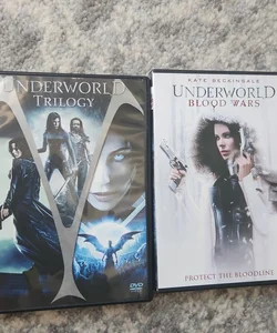 Underworld Set, Movies 1, 2, 3, and 5