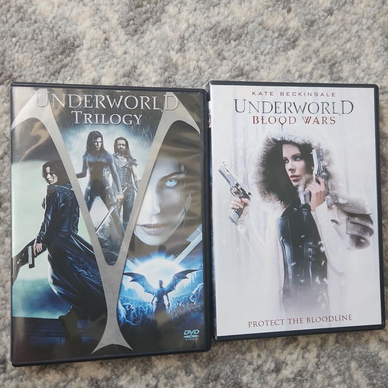 Underworld Set, Movies 1, 2, 3, and 5