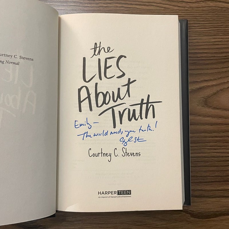 Signed! The Lies about Truth