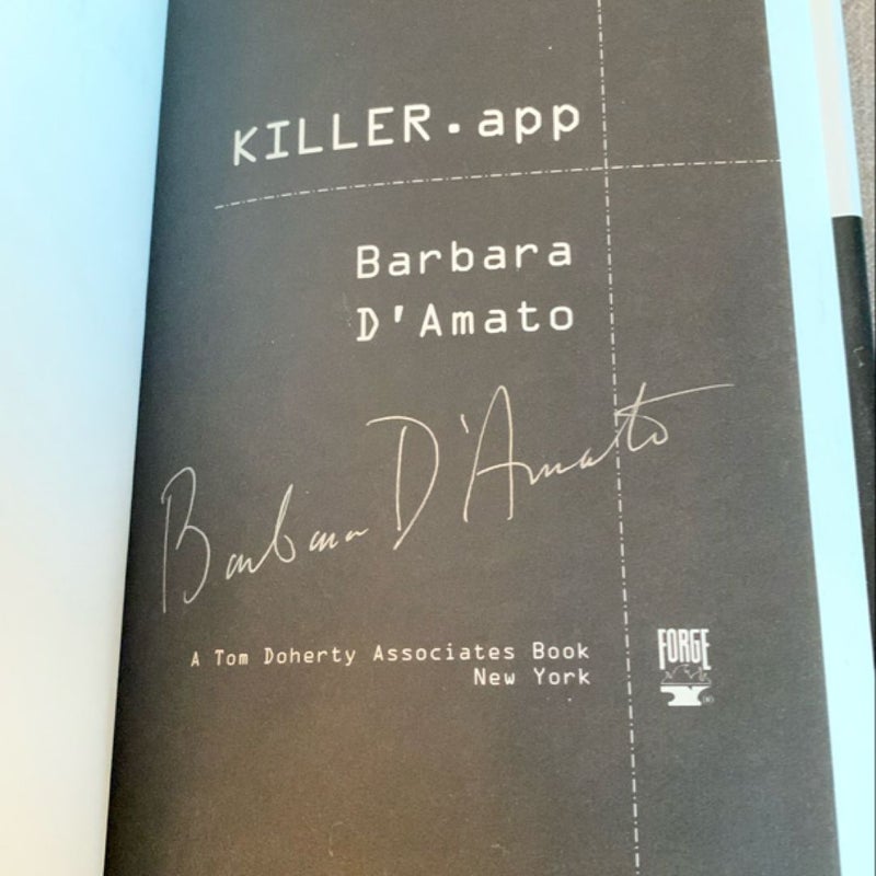 KILLER.APP- SIGNED 1st/1st HC!!