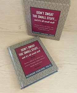 Don't Sweat the Small Stuff... WITH SLIPCASE