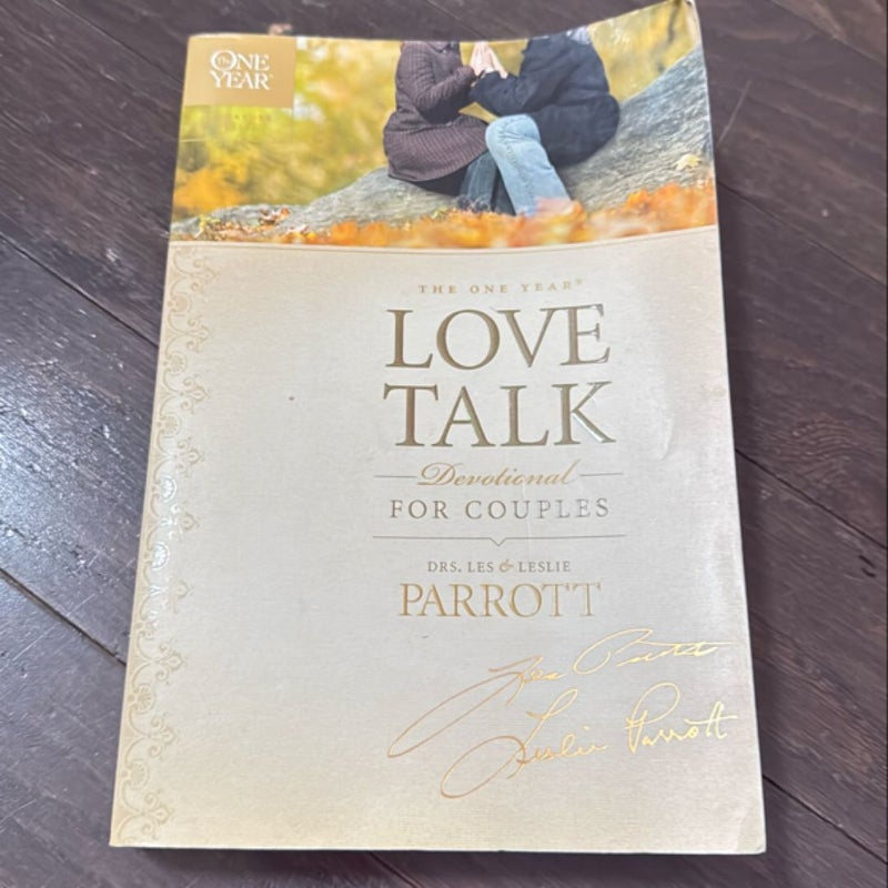 The One Year Love Talk Devotional for Couples