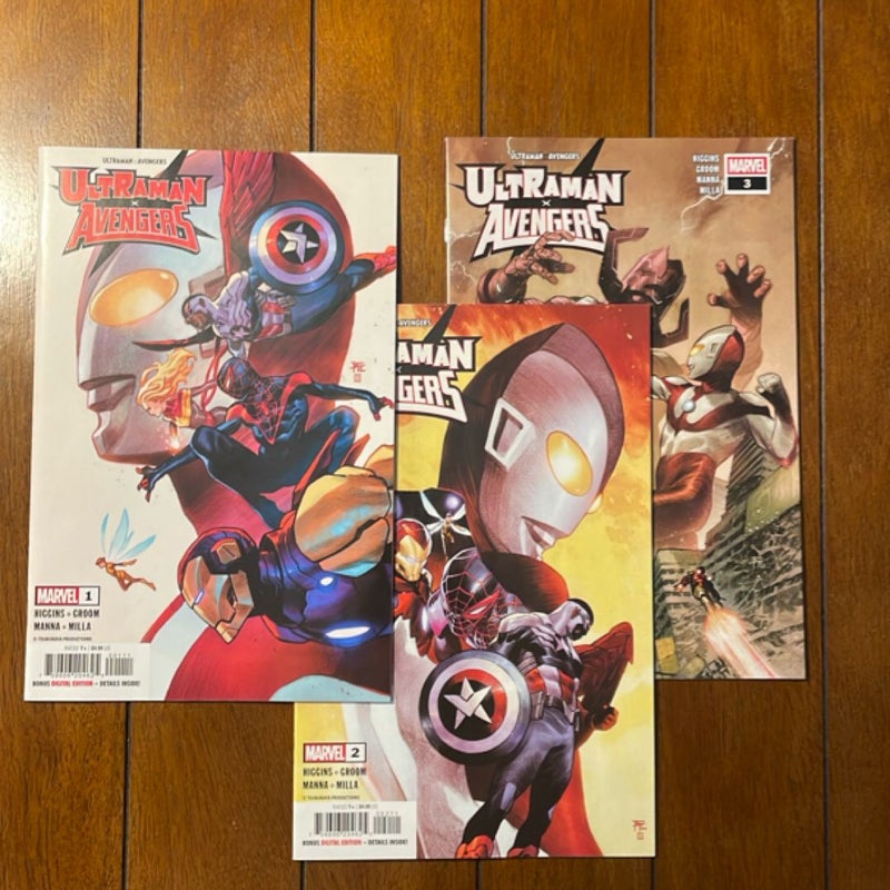 Ultraman X The Avengers #1-3