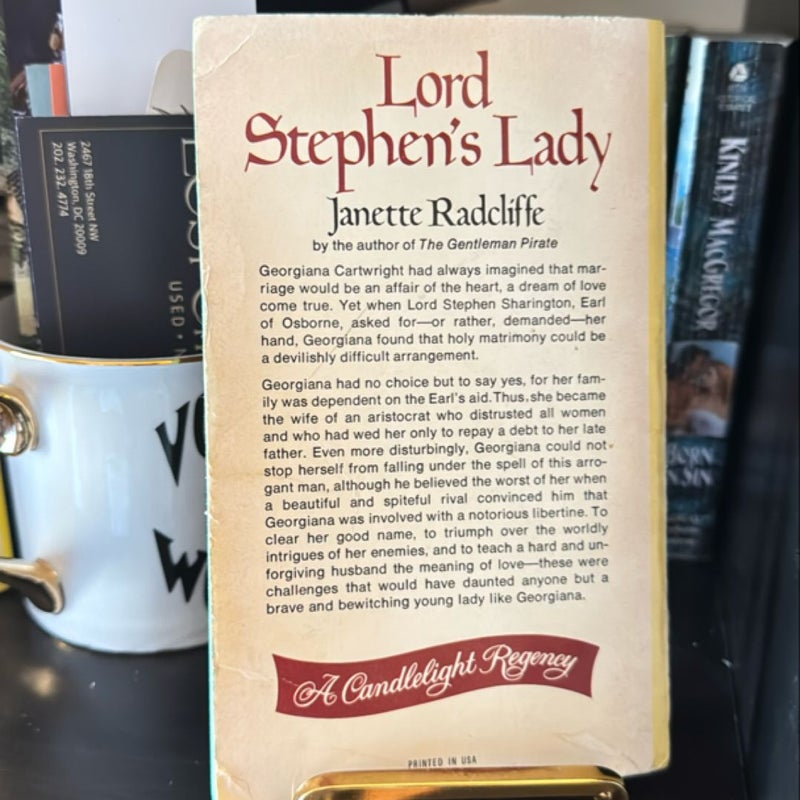 A Candlelight Regency - Lord Stephen’s Lady - Vintage