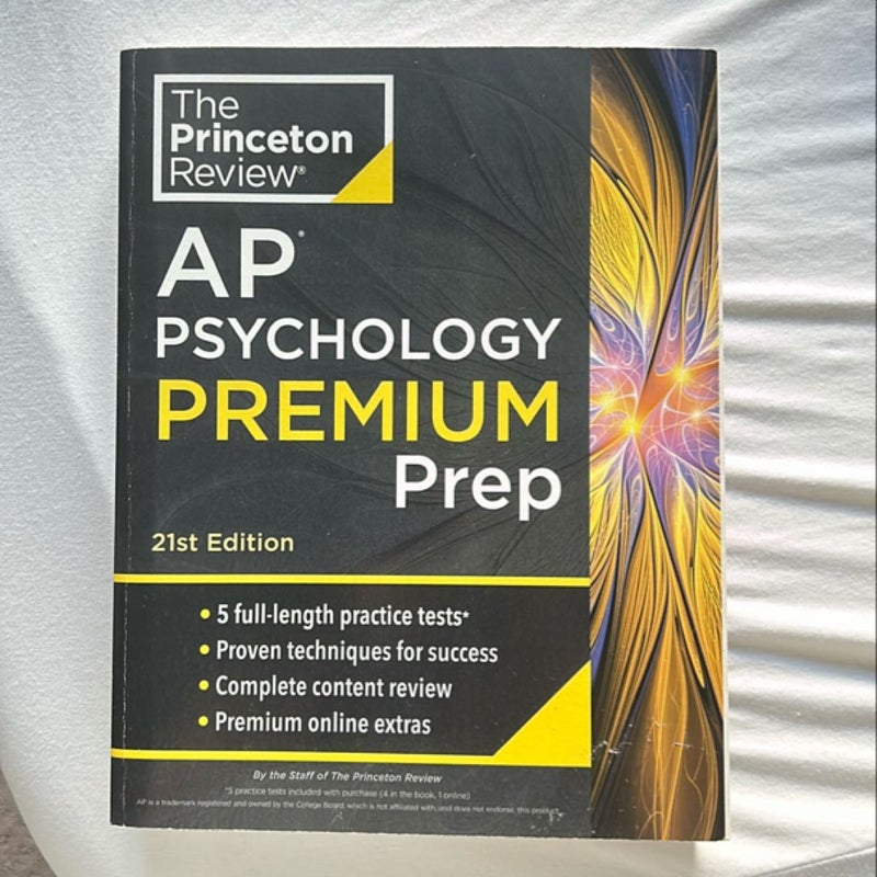 Princeton Review AP Psychology Premium Prep, 21st Edition