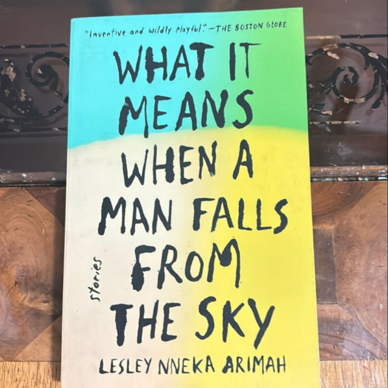 What It Means When a Man Falls from the Sky