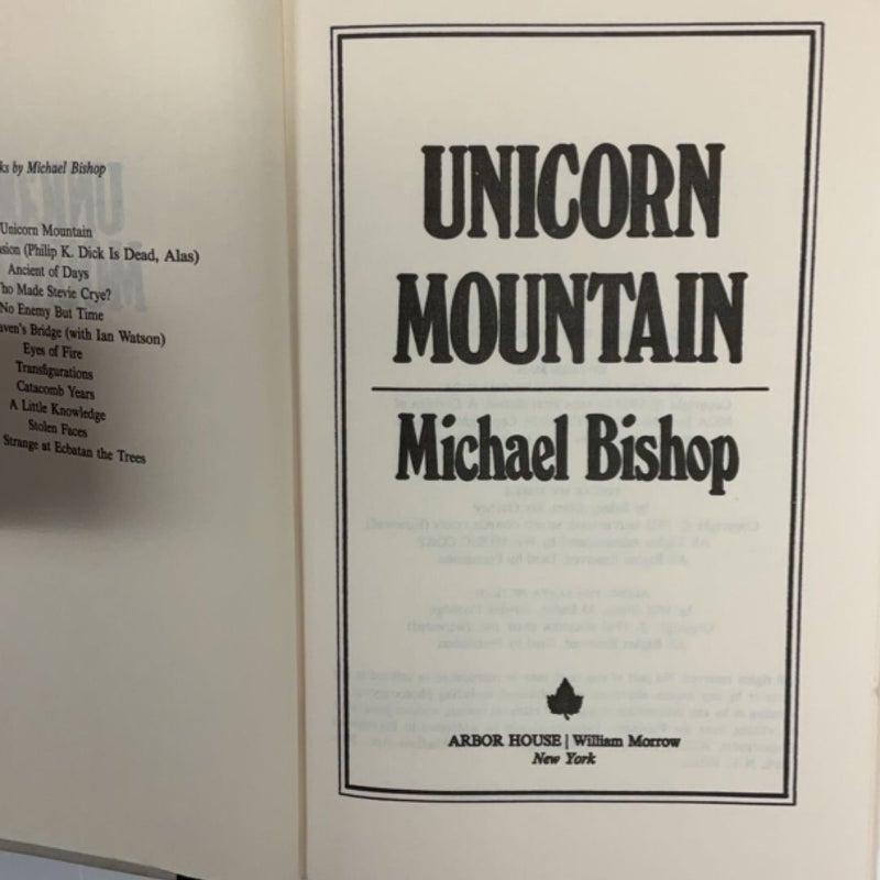 Unicorn Mountain
