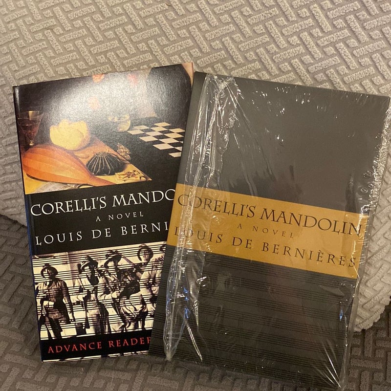 Corelli's Mandolin—Signed