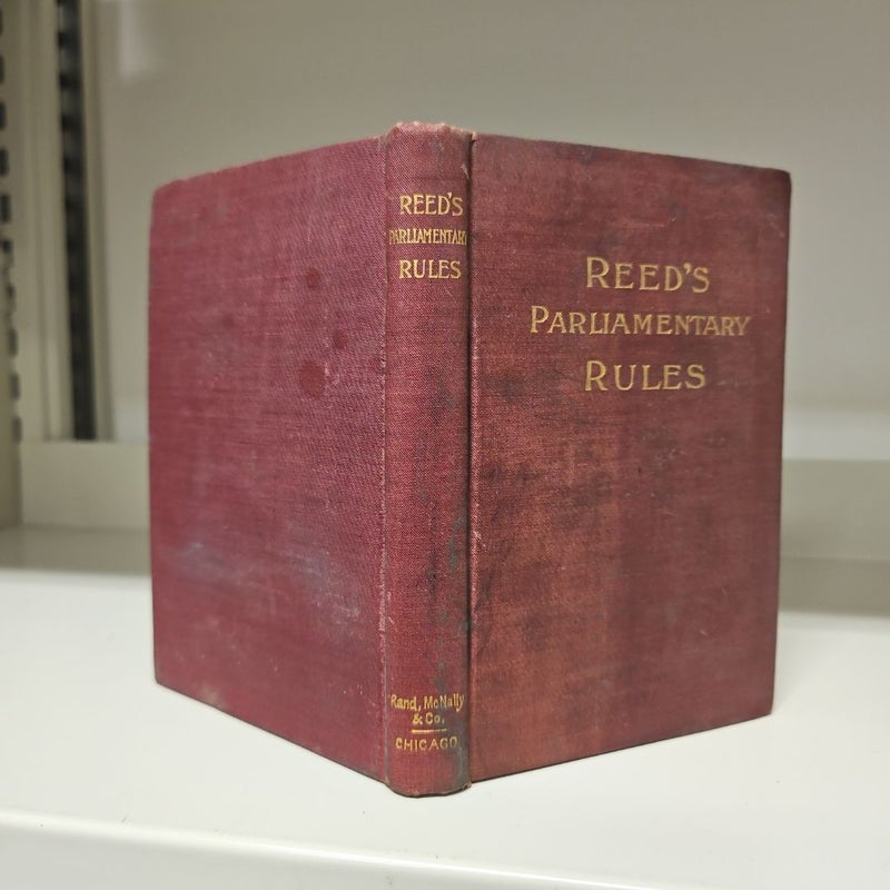 Reed's Parliamentary Rules (PB023)