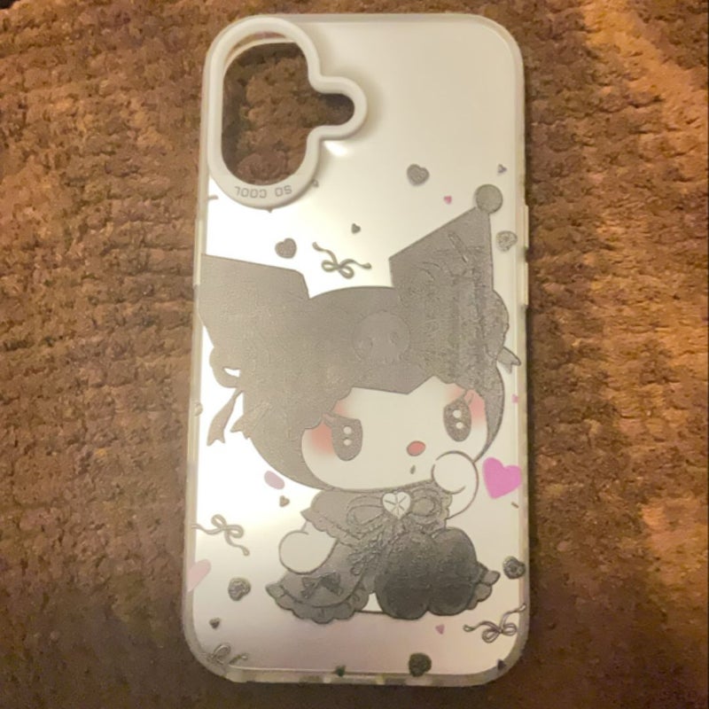 Kuromi phone case for iPhone 16