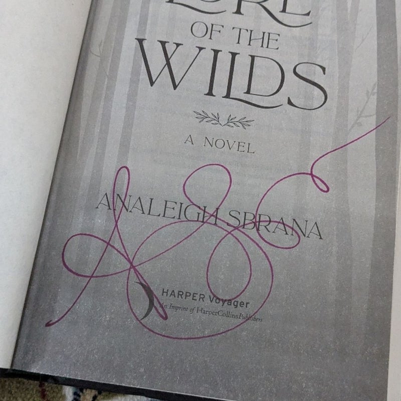 Lore of the Wilds SIGNED 