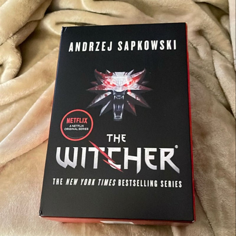 The Witcher Boxed Set: Blood of Elves, the Time of Contempt, Baptism of Fire