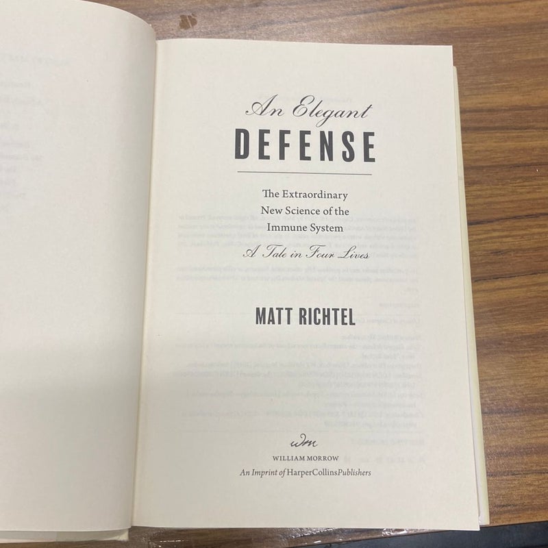 book review an elegant defense