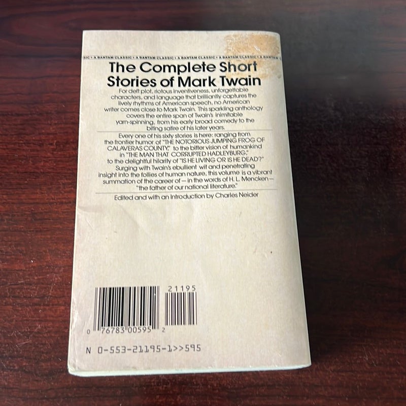 The Complete Short Stories of Mark Twain