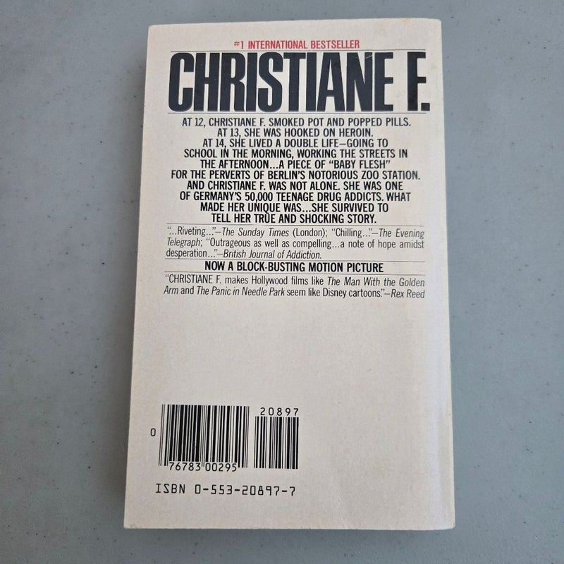 Christiane F. Autobiography of a Girl of the Streets and Heroin Addict
