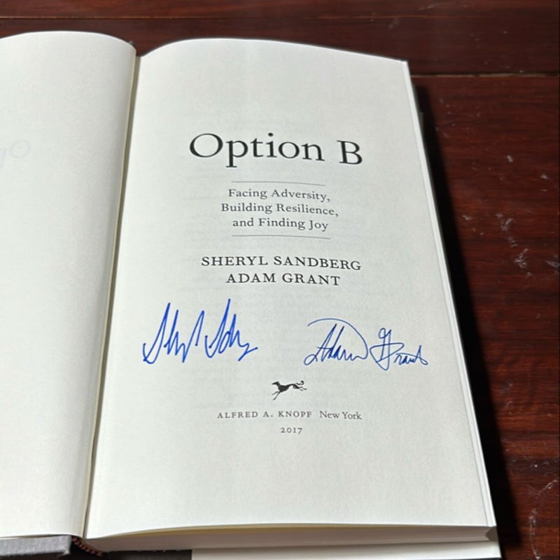 Option B (Double signed first ed.)