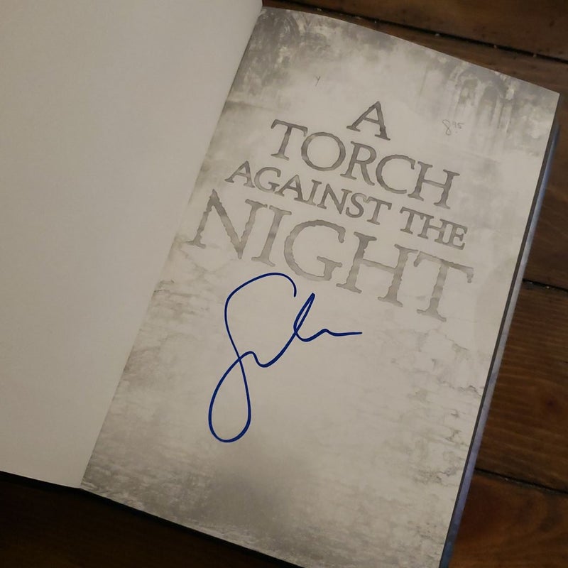 A Torch Against the Night (signed copy)