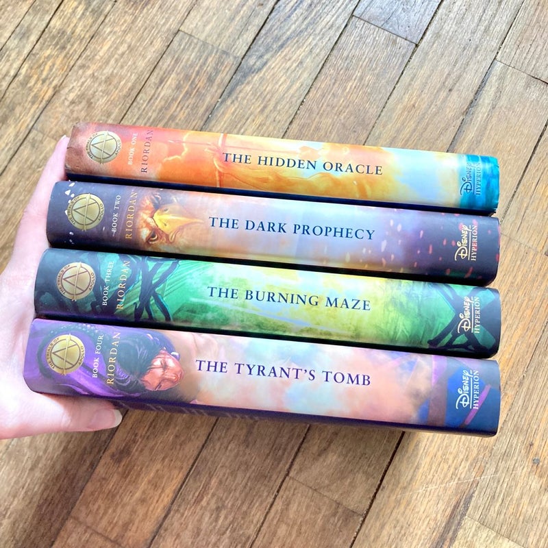 Trials of Apollo books 1-4
