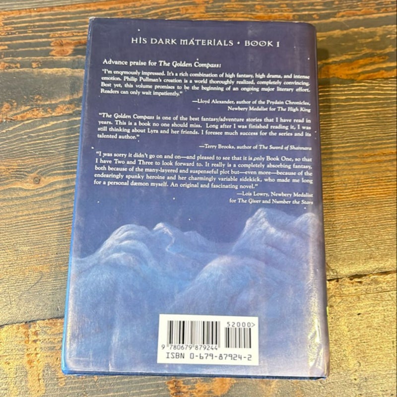 His Dark Materials: the Golden Compass (first edition)