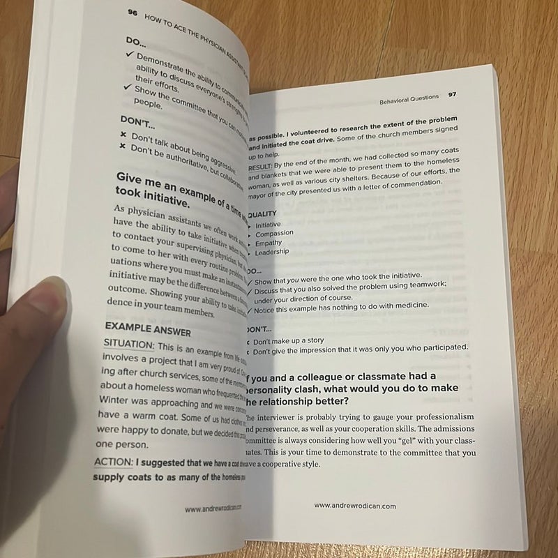 How to Ace the Physician Assistant School Interview, 2nd Edition