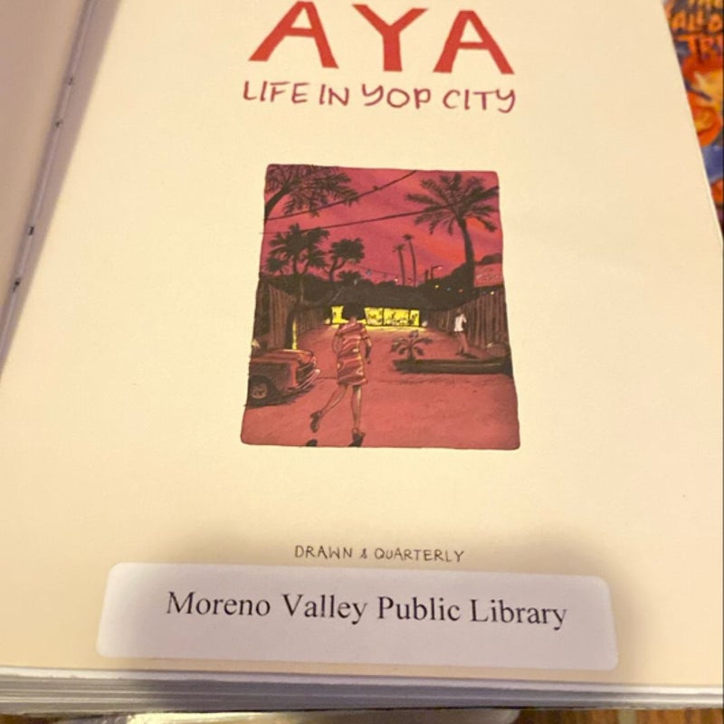 Aya: Life in Yop City Graphic Novel