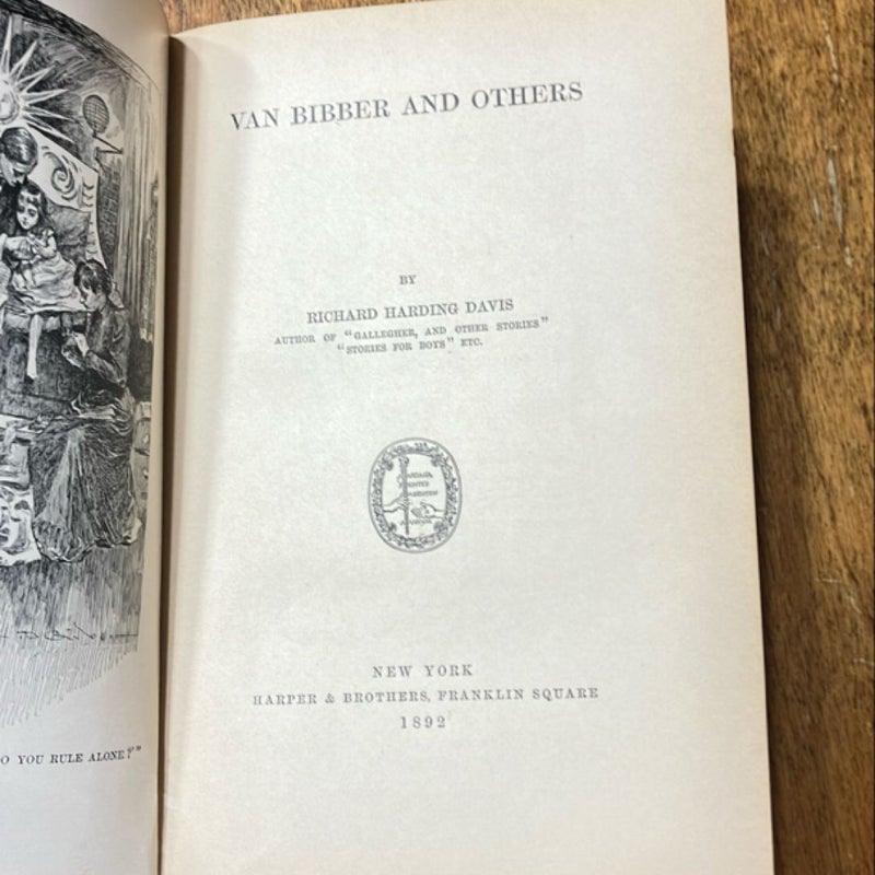 Van Bibber and Others (1892)