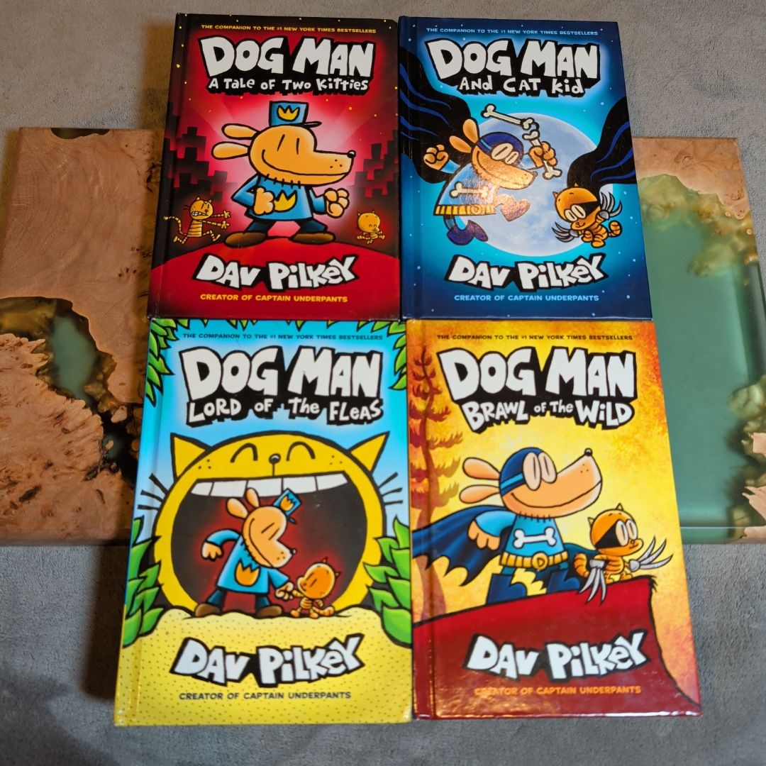Dog Man bundle: Books #3-#6