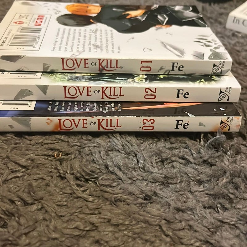 Love of Kill vol 1-3