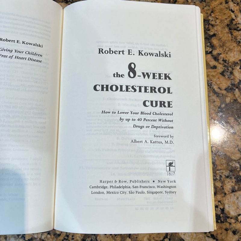 The Eight-Week Cholesterol Cure