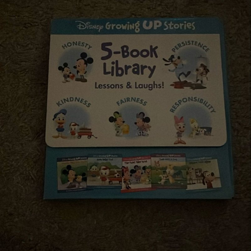 Disney Growing up Stories: 5-Book Library Lessons and Laughs!