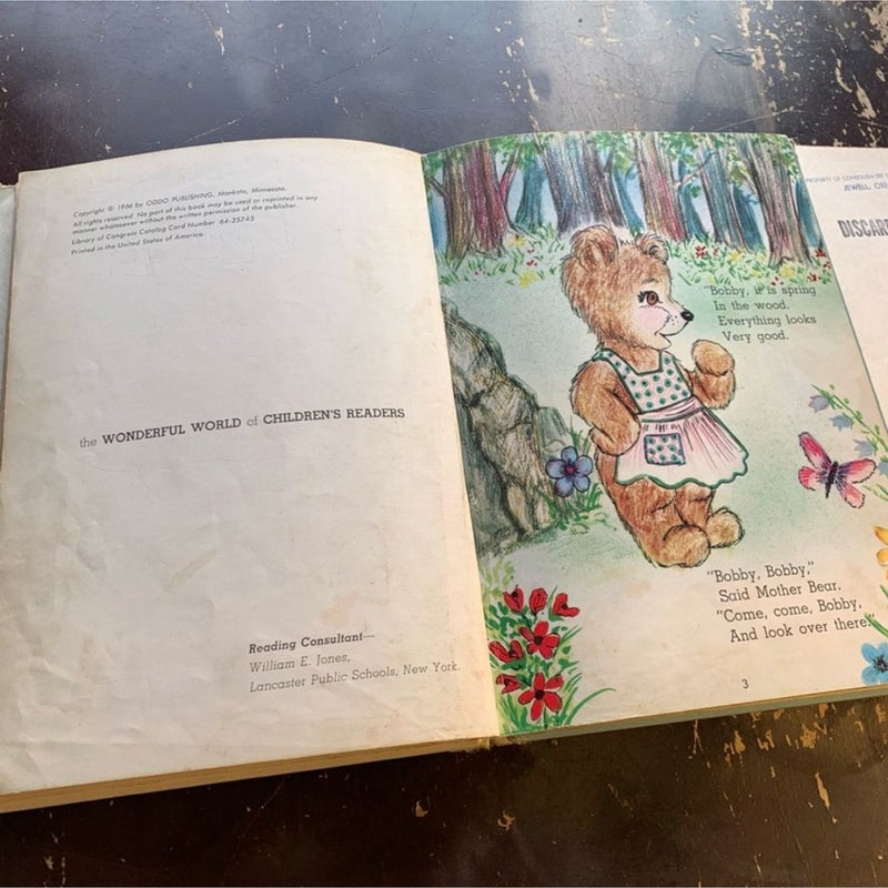 Vintage Children’s Books - Bobby Bear