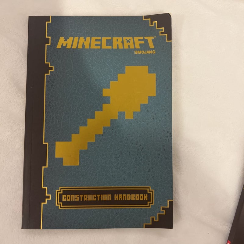 Set of four Minecraft Books