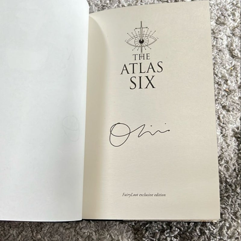 The Atlas Six: the Atlas Book 1 *Fairyloot Edition*