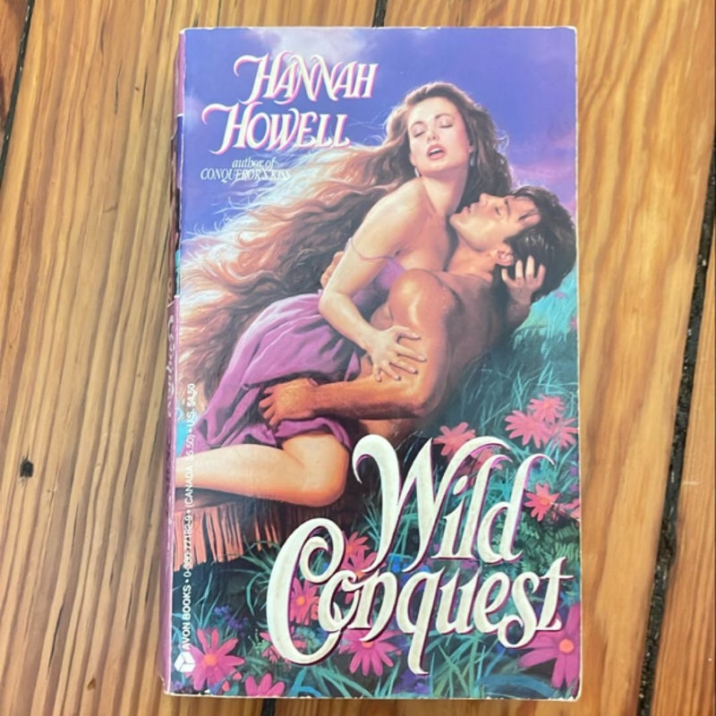 Wild Conquest - vintage, 1st Ed