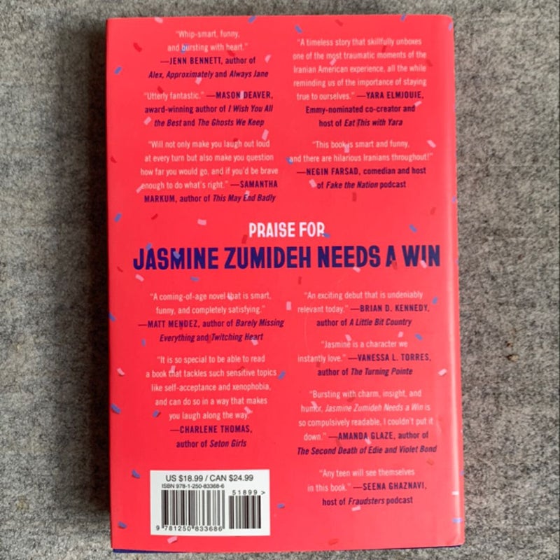Jasmine Zumideh Needs a Win - Signed!
