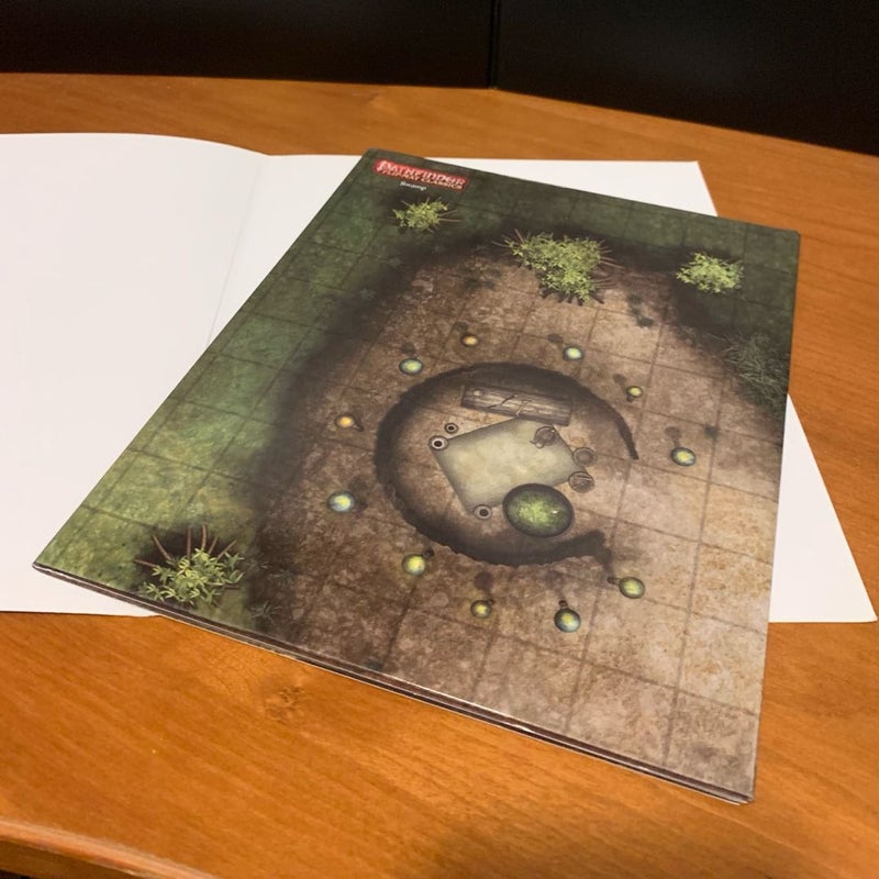 Pathfinder Flip-Mat Classics Lot: Woodlands, Forest, River Crossing, Swamp