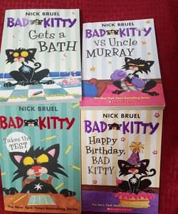 Bad Kitty Gets a Bath, Bad Kitty vs Uncle Murray, Bad Kitty Takes the Test, Happy Birthday Bad Kitty