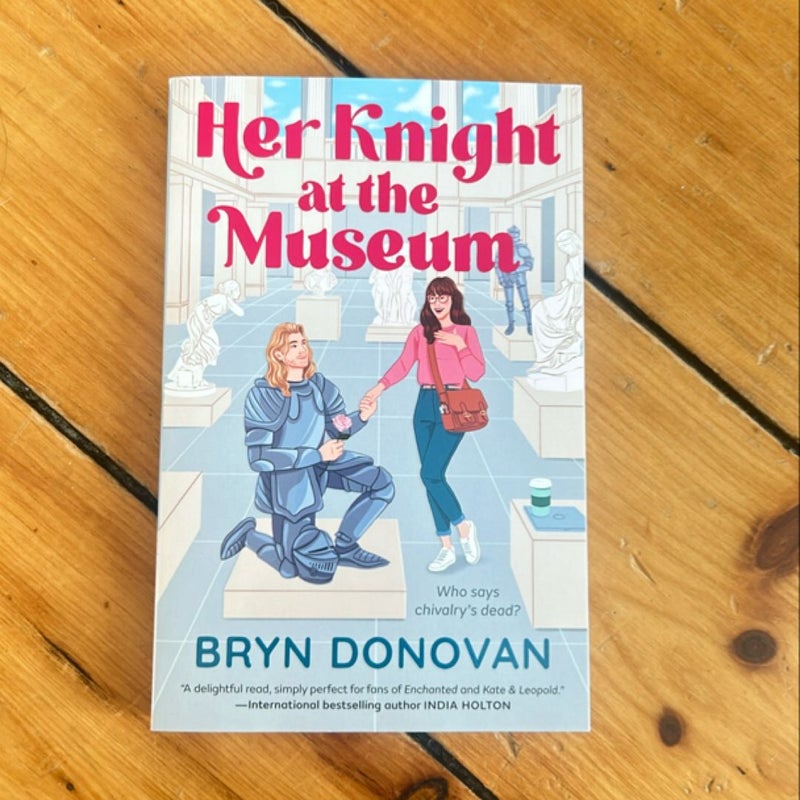 Her Knight at the Museum